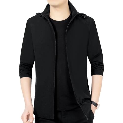 Stretch 2021 new spring mens jackets, large size trend jackets, increase mens slim casual mens clothing