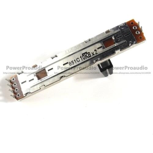 1pcs Original CROSSFADER DCV1006 for Pioneer DJM 700 750 800 850 2000 SPARE DCV 1006+1pcs knob