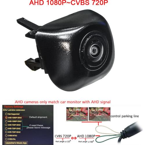 Appr.180deg HD CCD Car Front View Logo Camera for Mercedes-Benz C200 benz S class 2015 logo camera night vision weatherpoof IP68