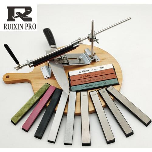 [Video]ruixin pro Steel Professional Knife Sharpener Tool Sharpening Machine Kitchen Accessories Grinding device bar diamond