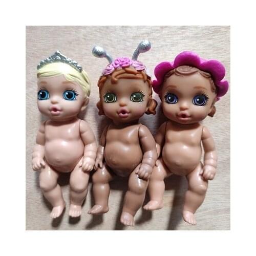 Rare Collection Makeup cute nake baby DIY Toy accessories girl Christmas Gift Favor dongcheng