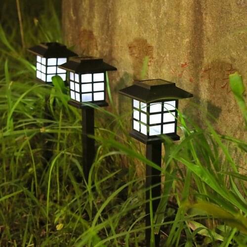 Solar Garden Light Simulation Flame Light Outdoor Household Waterproof Led Lawn Light Villa Decorative Street Lamp Walkway Light