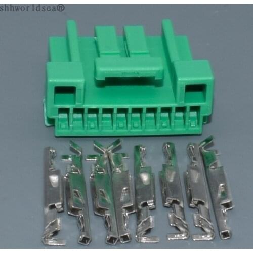 Shhworldsea 10 Hole IL-AG5-10S-S3C1 Auto Radio Module Harness Connector PCB Socket For Honda