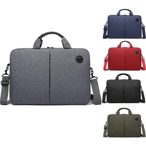 Laptop Bag Sleeve For MacBook Air 13 Case Xiaomi HP For 13.3 14 15.6 Inch Waterproof Briefcase Multifunctional One-shoulder Bag