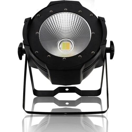 100W LED Cob Par light Dmx Controll 3 primary colors face lights For Dj Disco Market Booth Church Garden wedding Stage lighting