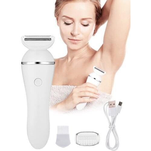 Wet & Dry Using Electric Ravor Painless Lady Shaver For Women USB Charging Bikini Trimmer For Whole Body Waterproof LCD Display
