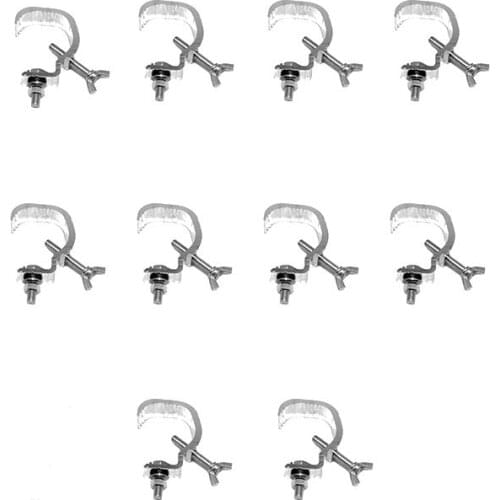 12pcs/ Aluminum lights hook, bearing the weight 30kg. LED PAR Moving Head Light hooks professional stage equipment