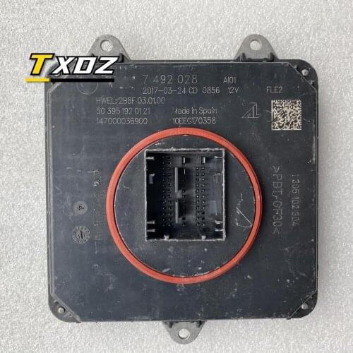 7492028 original used Adaptive Headlight Drive Control Unit Ballast Module 63117492028 For BMW F20 F21 F52 F22 F87 F23 X2 X5 X6