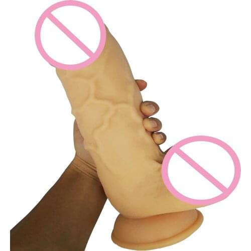 AMABOOM 29.5*7CM Super huge Dildo Giant Thick Dildos suction cup Long Dong big Dick soft Penis Anal Dildo Sex Toy For woman