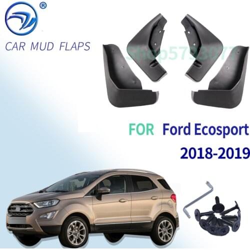 Car Mudflap for Ford Ecosport 2 MK2 2013~2020 Fender Mud Guard Splash Flaps Mudguard Accessories 2014 2015 2016 2017 2018 2019