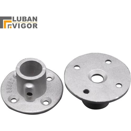 Aluminum alloy pipe quick connector,flange ,for 25mm diameter tube,no rust,DIY hanger fastener,Industrial artwork