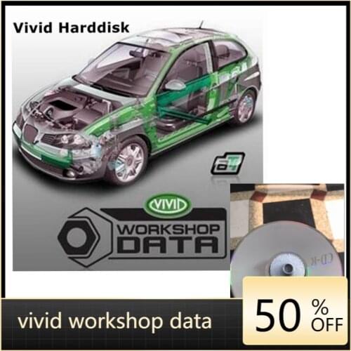 2021 Hot Selling Software Vivid Workshop Data V10.2 Automotive Auto Repair Software 2010 With English Spanish Free Shipping