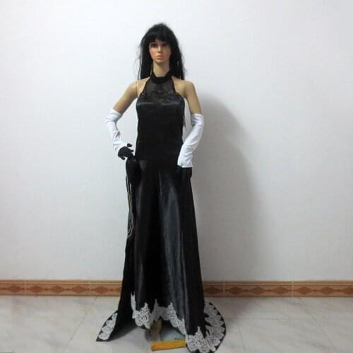 Game Nier Automata 2B Cosplay YoRHa No 2 Type B Costumes Women Black Dress Halloween Uniform Cosplay Costume Customize Any Size