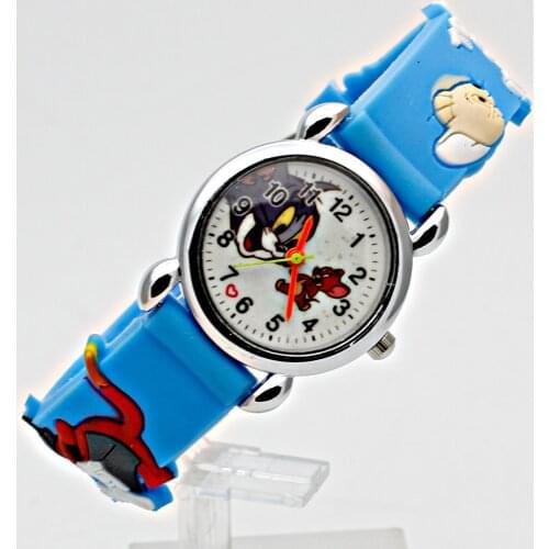 Classic Anime Cat Cartoon Kids Love Animal Watch Boy Quartz Silicone Casual Girl Birthday Gift Bracelet Relojes Mujer