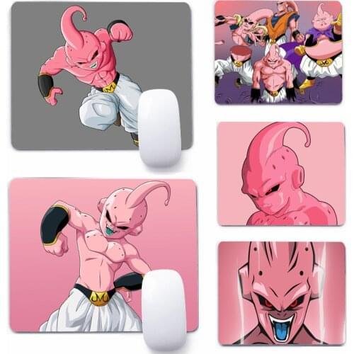 Majin Buu Mouse Pad Deskpad Gaming Writing Desk Mat Keyboard Mats For Office Home Computer Mousepad