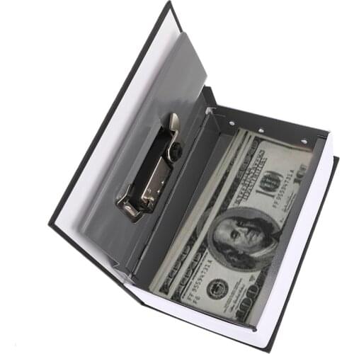 Mini Dictionary Book Safe Box Money Hide Secret Security Safe Lock Cash Money Coin Storage Piggy Bank Jewelry Key Locker Gift