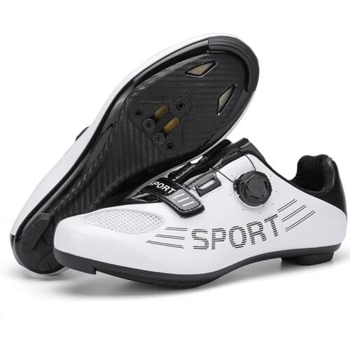 Mo Dou 2021 New Arrival Professional Outdoor Cycling Shoes Nanometer Material Adjustable Buckle Bicycle Sneakers Unisex MTB SPD