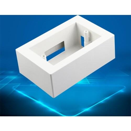 Model 118 American-Italian Open-Mount Junction Box Wall Switch Power Socket Mounting Bottom Box