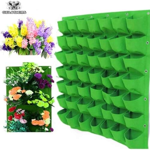 New vertical planting bag|wall-mounted planting bag high quality and durable planting bag, vegetable garden bag, household goods