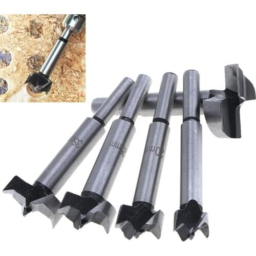 5pcs/lot Perforator High-Carbon Steel Punching Drill Bit with Round Shank and Different Models for Electric Screwdriver