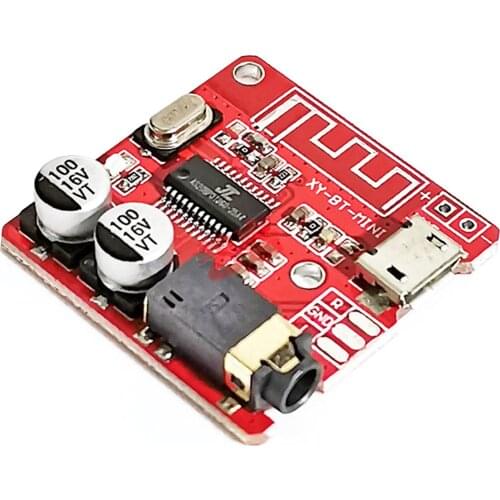 Bluetooth Audio Receiver Board Bluetooth 5.0 MP3 Lossless Decoder Board Wireless Stereo Music Module 3.7-5V XY-BT-Mini Popular