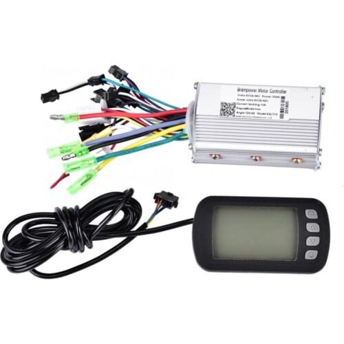 36V/48V 350W Durable Brushless Motor Controller with LCD Panel for E-bike Electric Bike Scooter For Electric Bicycle Accessory