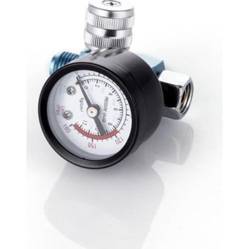 Air Pressure Regulator Gauge Sprayer In-line Water Oil Separator Trap Filter Car Styling