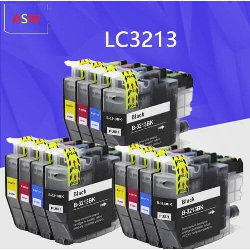 Compatible ink Cartridge for Brother 3213XL LC3213 suit for Brother DCP-J572DW/DCP-J772DW/DCP-J774DW/MFC-J491DW/J497