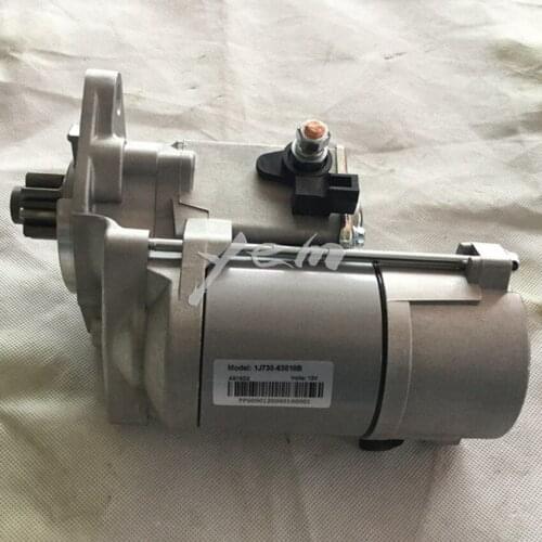For Kubota engine parts V2607 Starter Motor 1J730-63010B 12V for excavator