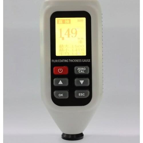 HT-128 High Accuracy Digital LCD Display Thickness Gauge For Coating And Clad Layer Portable Professional Instrument