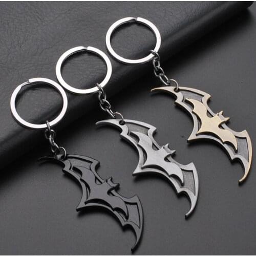 WANGAIYAO Car Pendant Bat Keychain Movie Series Pendant Couple Keychain Pendant