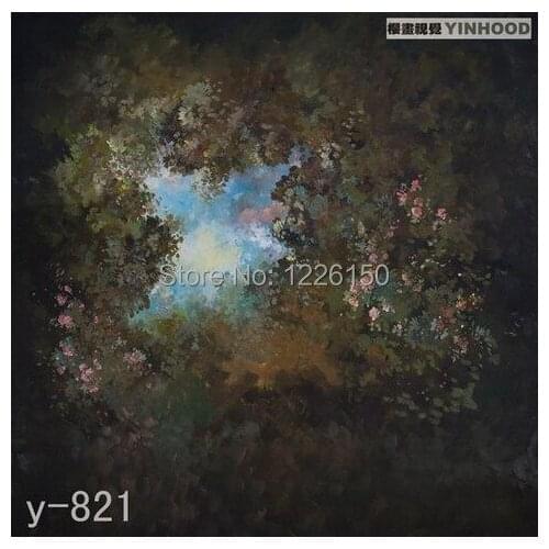 Mysterious scenic Backdrop y-821,10ft x20ft Hand Painted Photography Background,estudio fotografico,backgrounds for photo studio