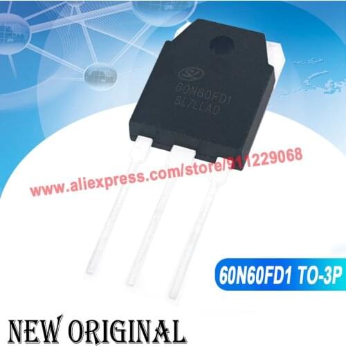 5 Pieces) 60N60FD1 SGT60N60FD1PN TO-3P 600V 60A