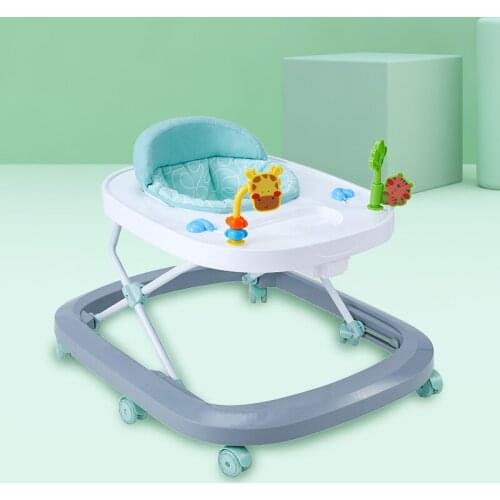 8-24 Months Leg Roll-proof Musical Baby Walker Multifunctional Toy with Music Box Learning Walk