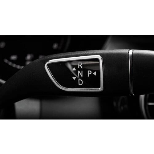 Accessories For Mercedes Benz C E S Class W205 W212 GLS CLA Car styling Retaining bar Cover frame Wiper lever shift trim sticker