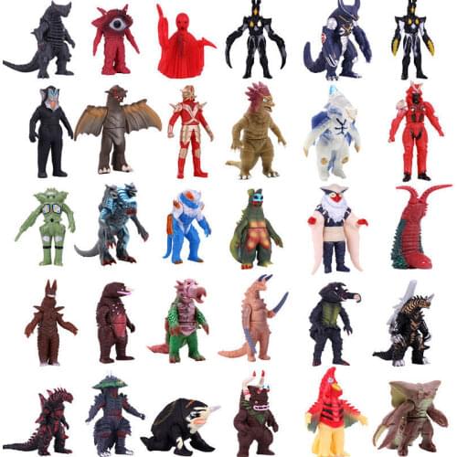 Altman Soft Glue Ultraman Monster Toy King Gogira Action Figure Collection Model Childrens Doll Movement Joint Movable