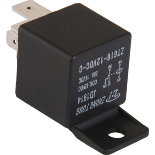 Car Boat Auto Automotive DC 12V 80A 80 AMP SPDT Relay Relays 5 Pin