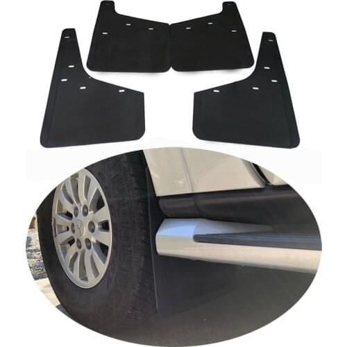 Car Mud Flaps for Mitsubishi Pajero Montero 2007-2012 2013 2014 2015 2016 2017 2018 Mudguard Splash Guards Fender Mudflaps 4PCS