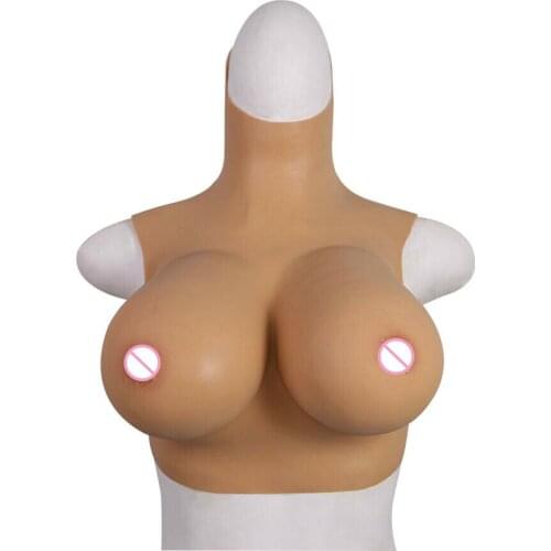 Seamless Bra C-G Cup for Mastectomy Without Oil Silicone Breast Form Fake Breast High Quality Artificial Fake Chest