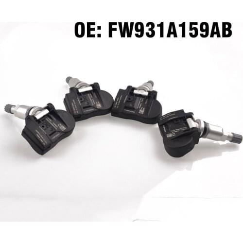 4 PCS Car Tire Pressure Monitor Sensor TPMS FW931A159AB for For LAND ROVER DISCOVERY IV 4 RANGE ROVER EVOQUE For JAGUAR XE XJ