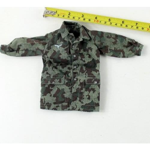 1/6 Scale clothes For Action Figure Body FG42 parachute camouflage smock smock DID D80063 TE21-28
