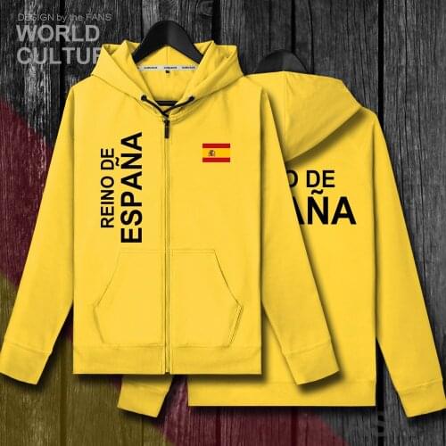 Kingdom of Spain Espana ESP Spanish Spaniard coat mens fleeces hoodies winter jerseys men jackets and nation sweatshirt clothes