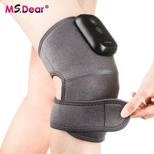Heating Knee Pads Knee Brace Support Pads Thermal Heat Therapy Wrap Hot Compress Knee Massager for Cramps Arthritis Pain Relief