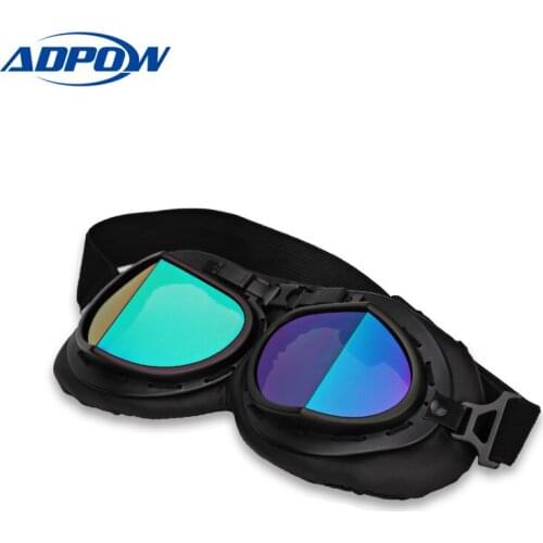 Motorbike Helmet Goggles Vintage Goggles Motorcycle Scooter Glasses For Helmet