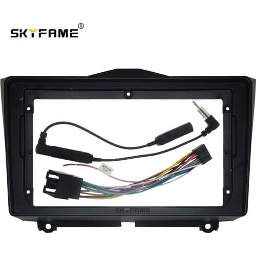 SKYFAME Car Frame Cable For LADA GRANTA 2018-2019 Android Big Screen Dask Kit Fascia Frame Line