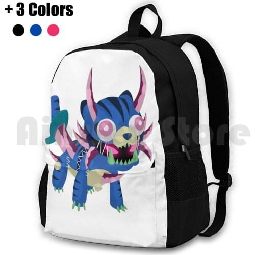 Frightfur Sabre-Tooth-Yu-Gi-Oh! Outdoor Hiking Backpack Riding Climbing Sports Bag Ygo Yugioh Fluffal Bear Sora Tcg Games Nerd