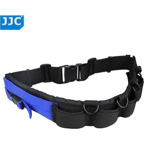 JJC Camera Lens Bag Waist Belt Strap Pocket for Nikon D3300/D7200/Canon 1300d/Sony A58/A7/A5000/A6000 Tripod Monopod Hook Buckle