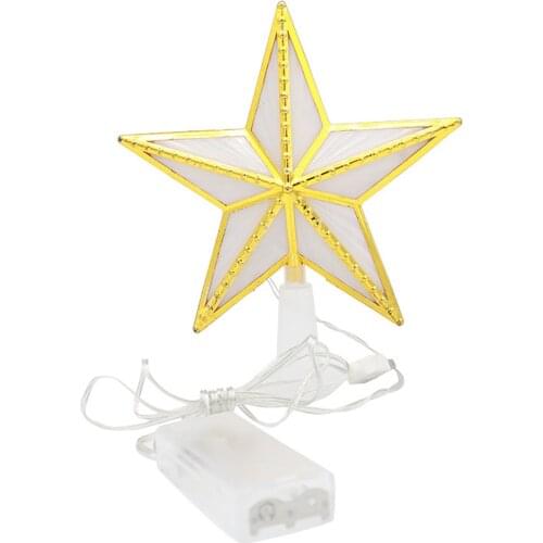 Christmas Tree Top Shining Star Hat Sparkling Christmas Decoration New Year 2022 Decor Christmas Decorations For Home Masterly