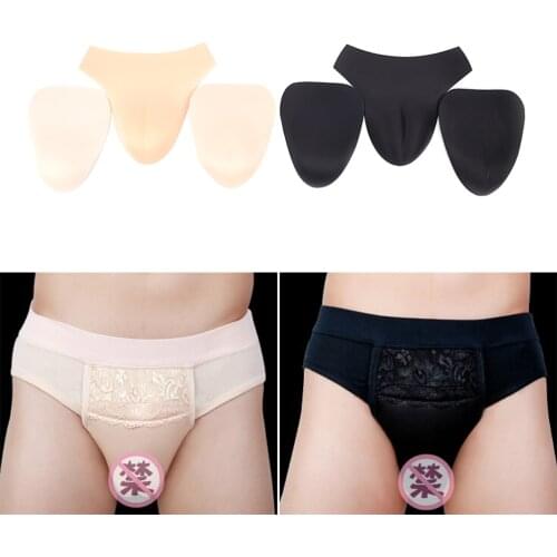 High quality Camel Toe Underwear TG False Vagina Panties Fake Vagina For Crossdresser Transgender Shemale Hide JJ