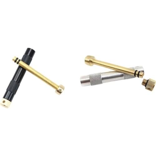 ELOS-Outdoor Emergency Piston Fire Starter Tube Air Compression Torch Mini Compact Durable Metal Fire Starting Tool